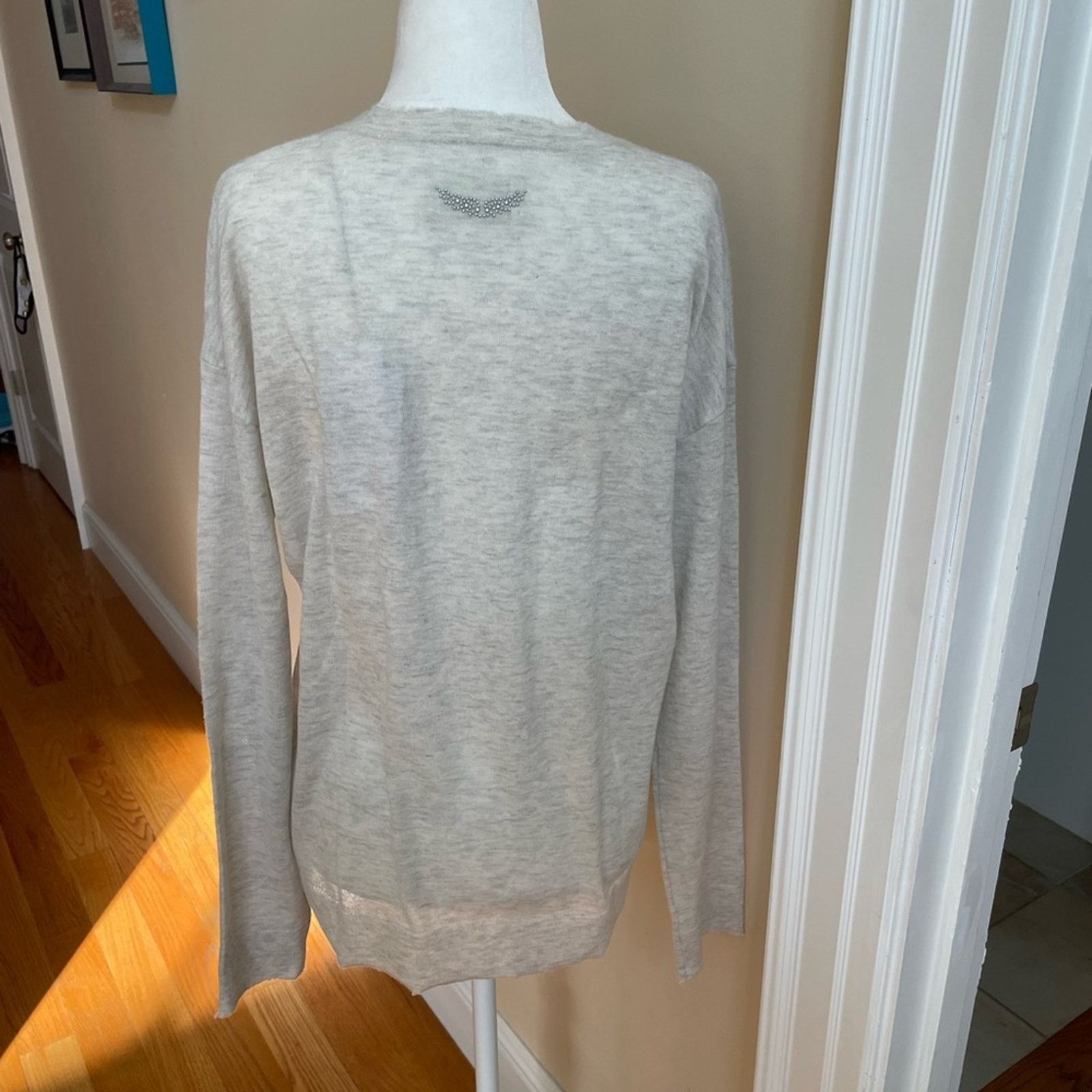 Zadig & Voltaire Happy Cp Cashmere Sweater from Zadig & Voltaire Size L / US 10 / IT 46 - 5 Thumbnail