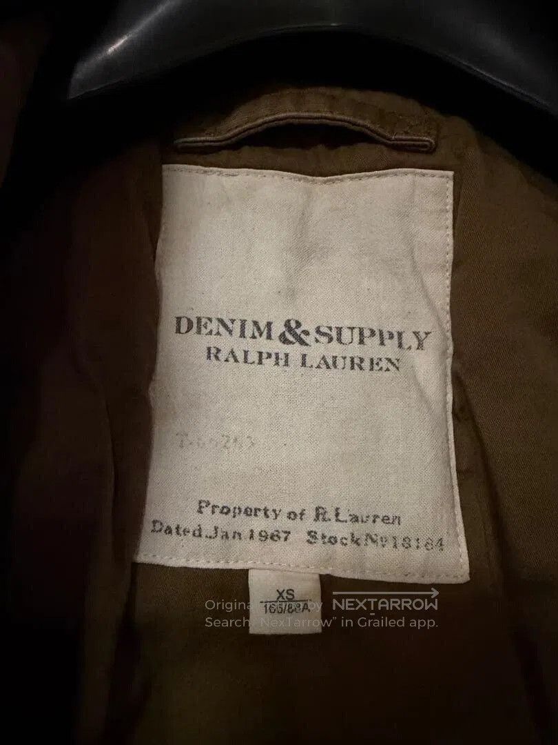 RRL Ralph Lauren RRL Denim Supply N1 Deck Jacket. Size US XS / EU 42 / 0 - 5 Thumbnail