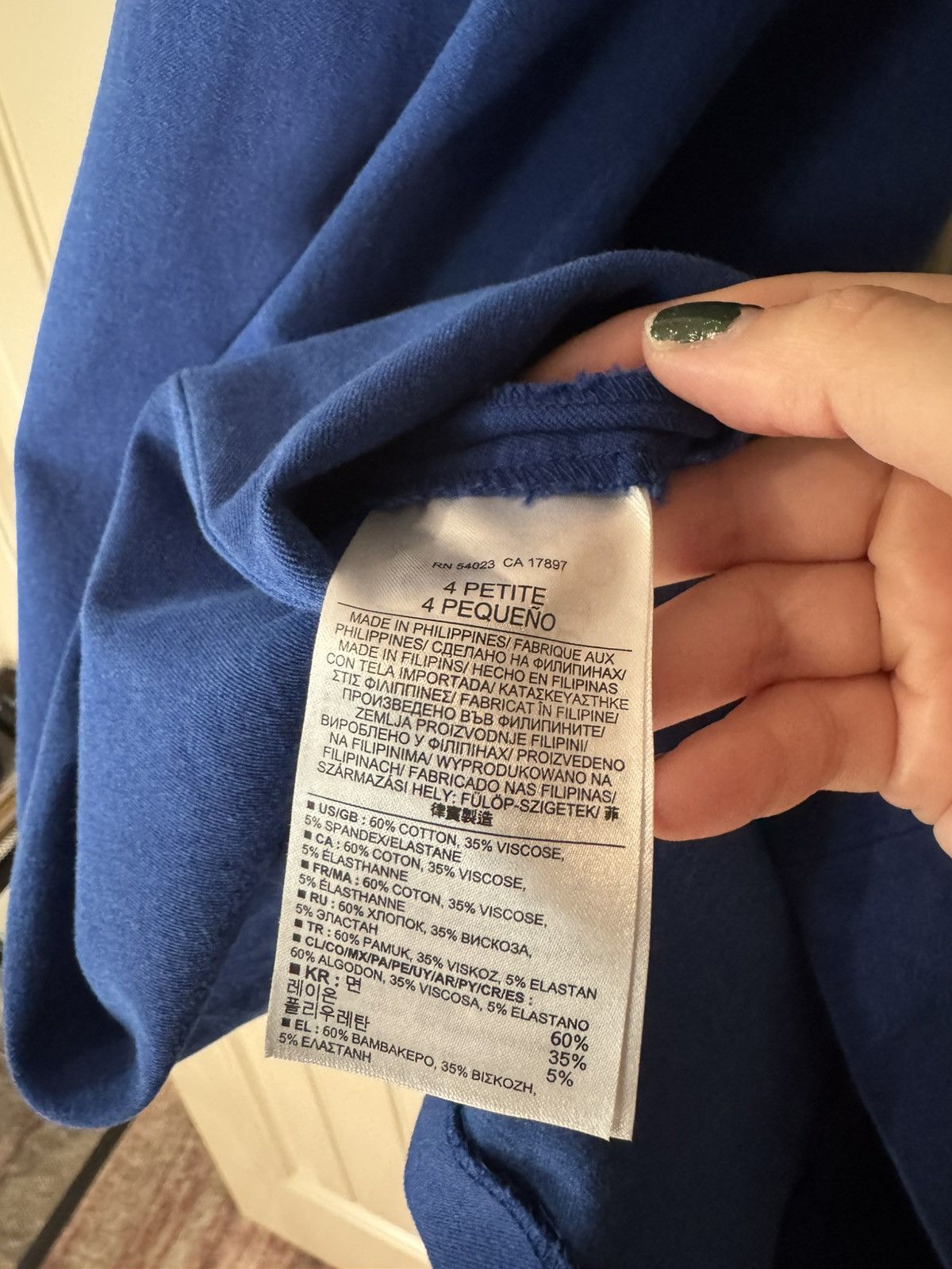 Banana Republic BANANA REPUBLIC Cobalt Blue Sleeveless Midi Dress (4 Petite) Size S / US 4 / IT 40 - 7 Thumbnail