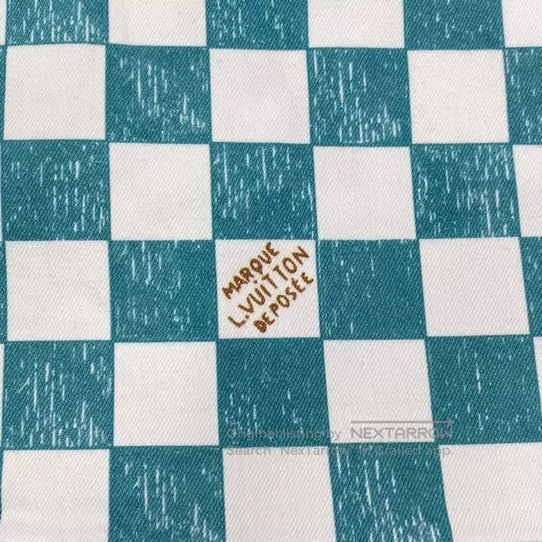 Louis Vuitton Blue Checkered Denim Jacket . Size US L / EU 52-54 / 3 - 6 Thumbnail