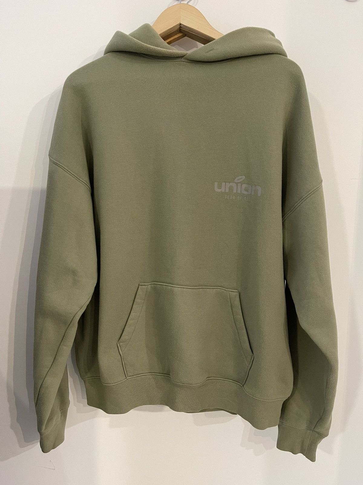 Fear of God × Union LA Fear of God x Union - Hoodie - Medium - Green Size US M / EU 48-50 / 2 - 2 Thumbnail