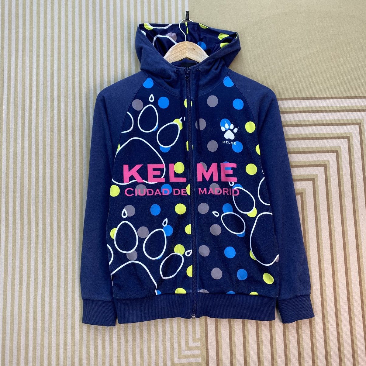 Japanese Brand Kelme hoodie Pullover Size US M / EU 48-50 / 2 - 1 Thumbnail