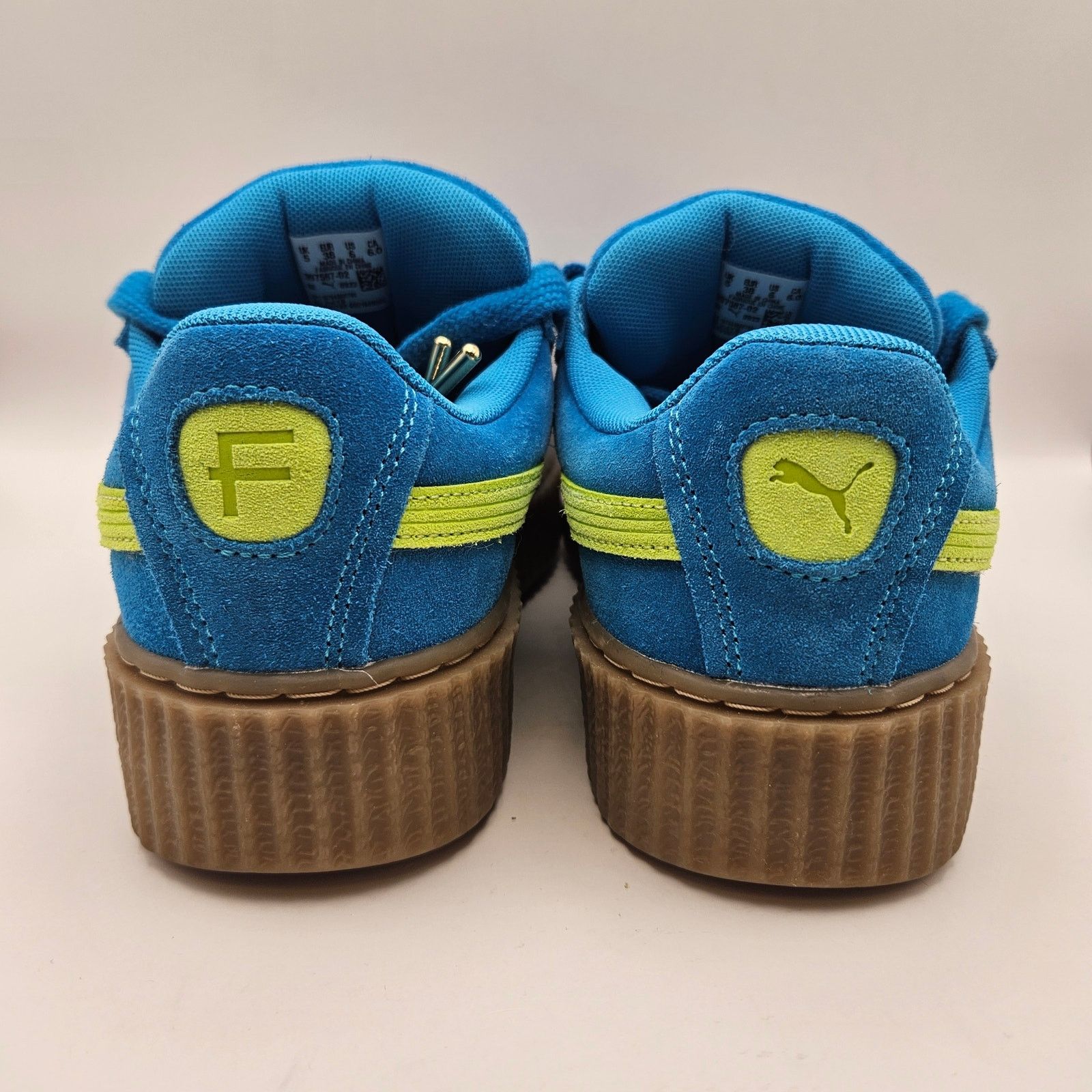 Puma PUMA X RIHANNA FENTY WOMEN'S 6 CREEPER PHATTY SPEED BLUE Size US 6 / IT 36 - 4 Thumbnail
