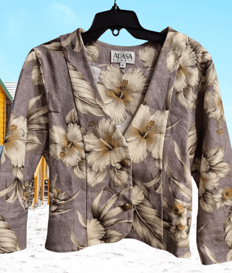 Other Adasa Hawaii Women's Vintage Blazer Size S Size S / US 4 / IT 40 - 2 Thumbnail
