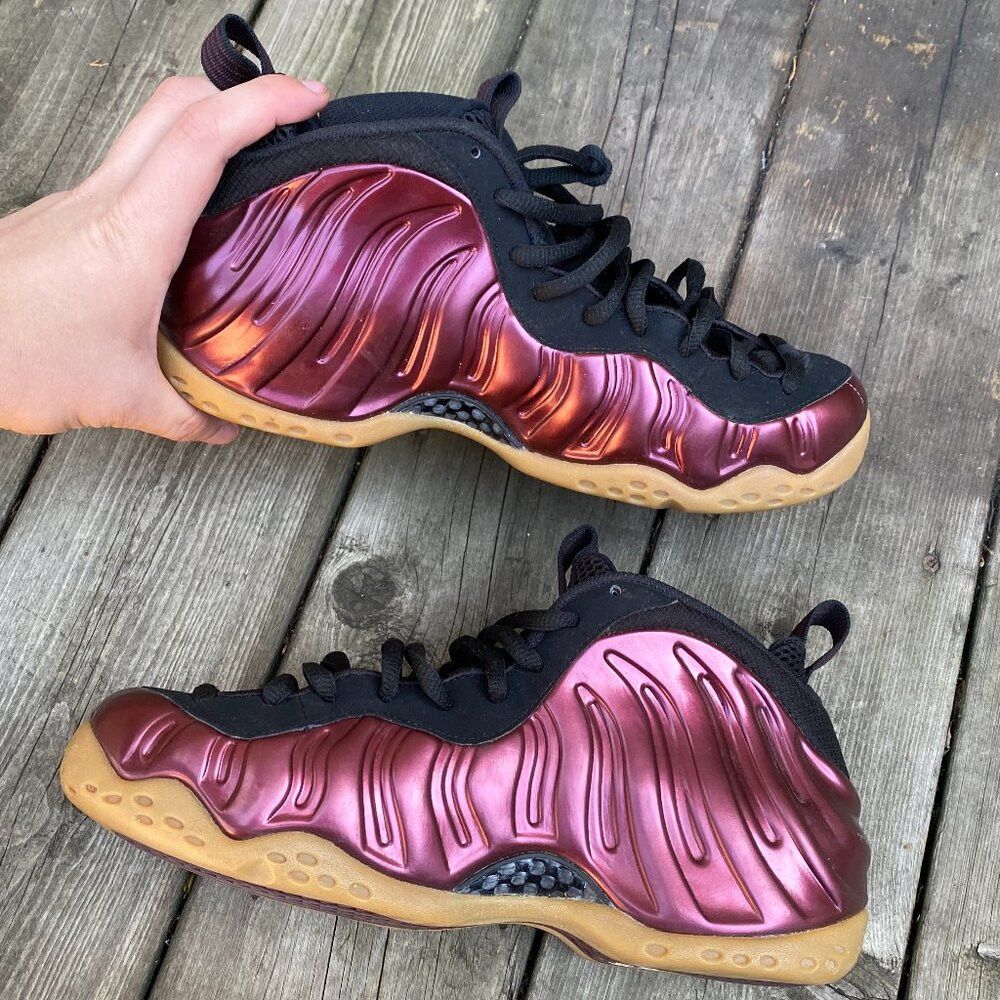 Nike 2016 Nike Air Foamposite One Maroon Mens Size 9 Size US 9 / EU 42 - 1 Thumbnail