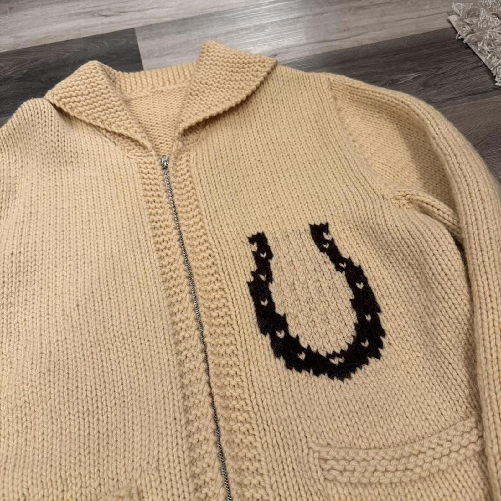 Other vintage horse head pattern colt cowichan sweatshirt 70s L Size US L / EU 52-54 / 3 - 2 Thumbnail