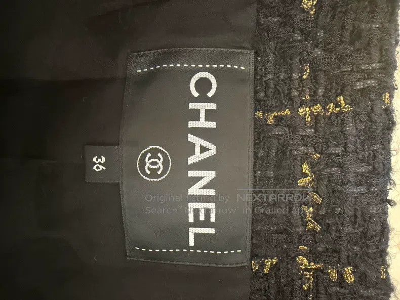 Chanel Chanel 16-year-old black and gold chair series jacket Size XS / US 0-2 / IT 36-38 - 3 Thumbnail