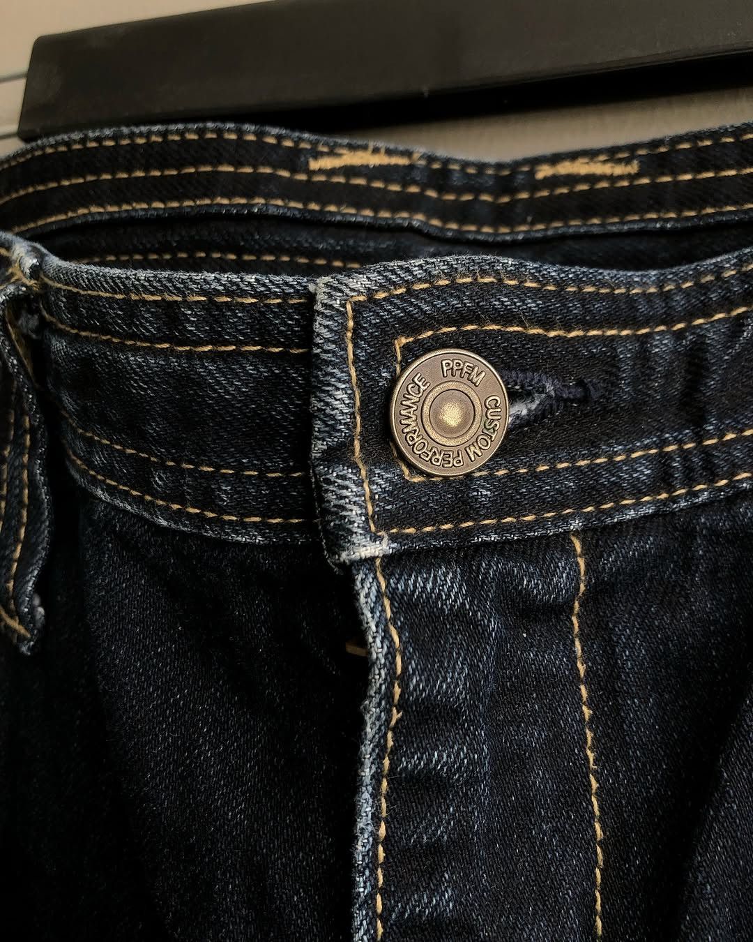 Japanese Brand × PPFM × Seditionaries PPFM Double Waist Distressed Denim Punk Style Blue Size US 35 - 7 Thumbnail