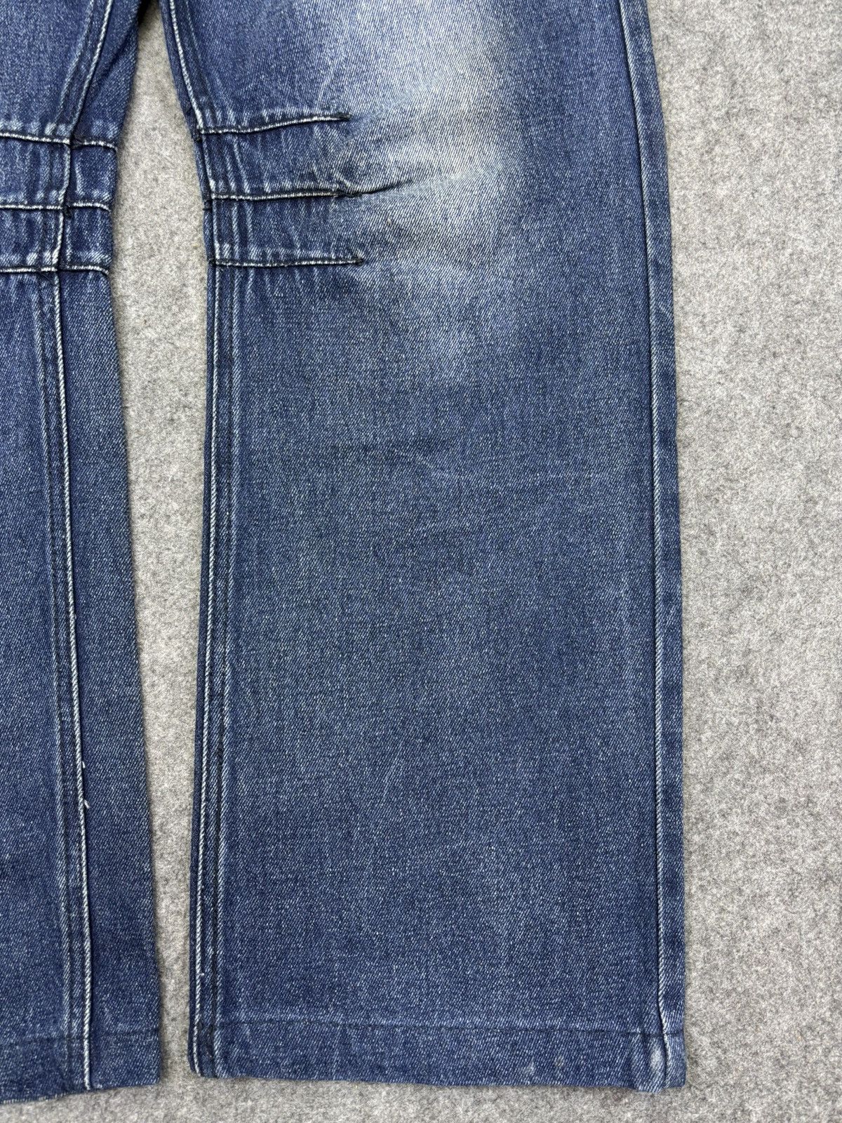 Yuji Yamada BAGGY Curved🔥YUJI YAMADA Japanese Designer Denim F911 Size US 32 / EU 48 - 5 Thumbnail