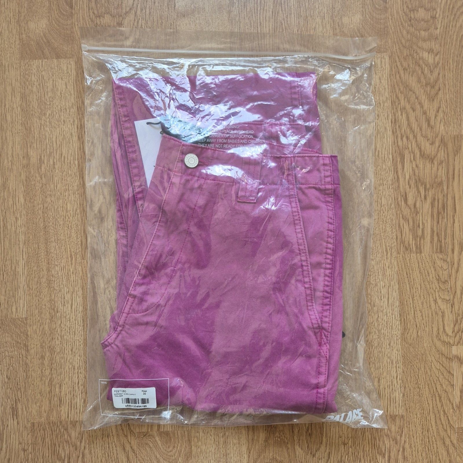 Palace Palace Garment Dyed Cargo Trouser Pink Small Brand New FW22 Size US 30 / EU 46 - 8 Thumbnail