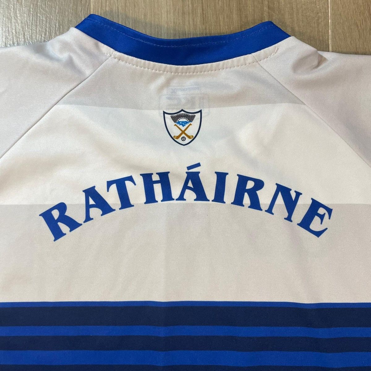 Other Rathairne White and blue GAA rugby jersey shirt tee sport Size US S / EU 44-46 / 1 - 3 Thumbnail