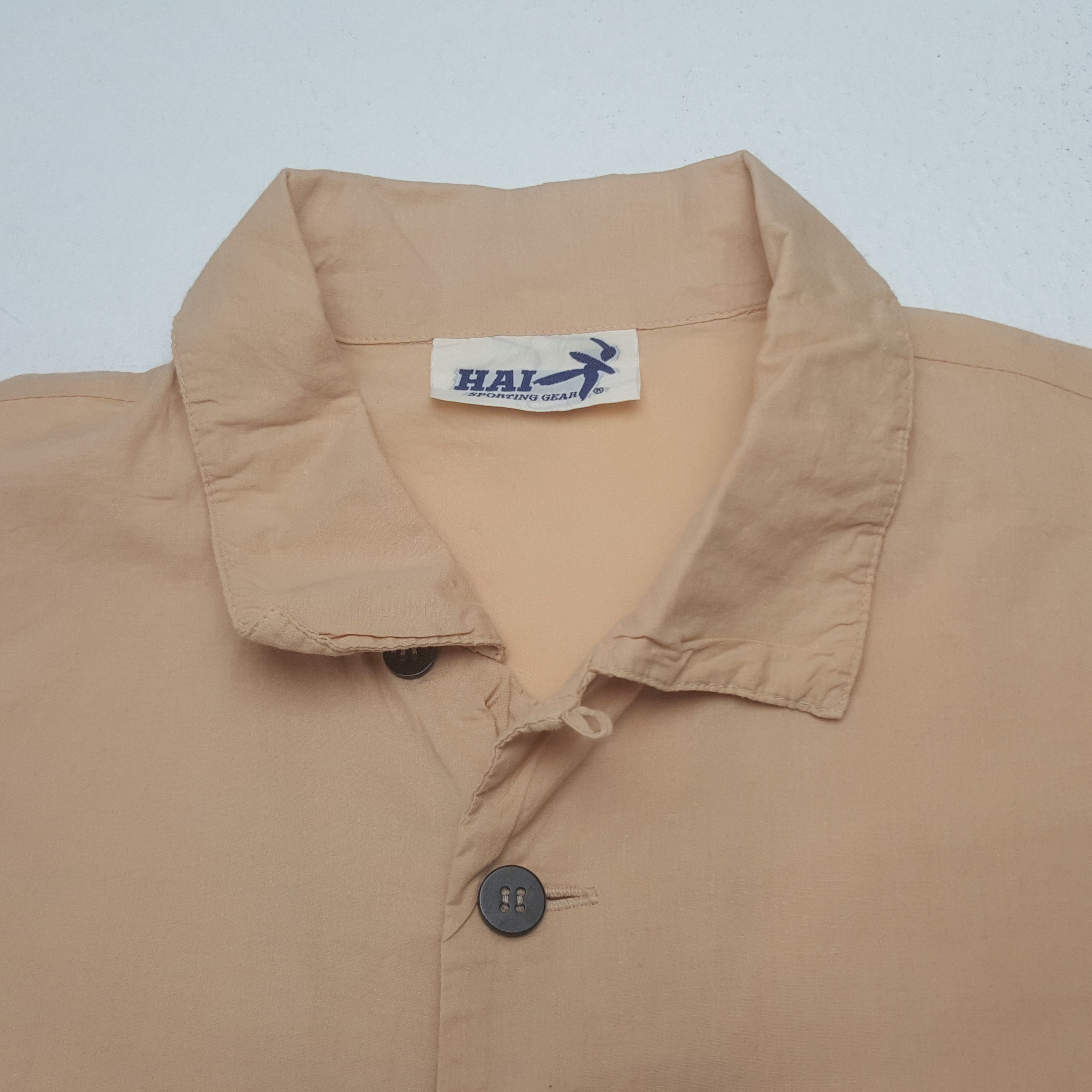 Hai Sporting Gear Vintage Hai Sporting Gear by Issey Miyake button Up Shirt Size US M / EU 48-50 / 2 - 4 Thumbnail