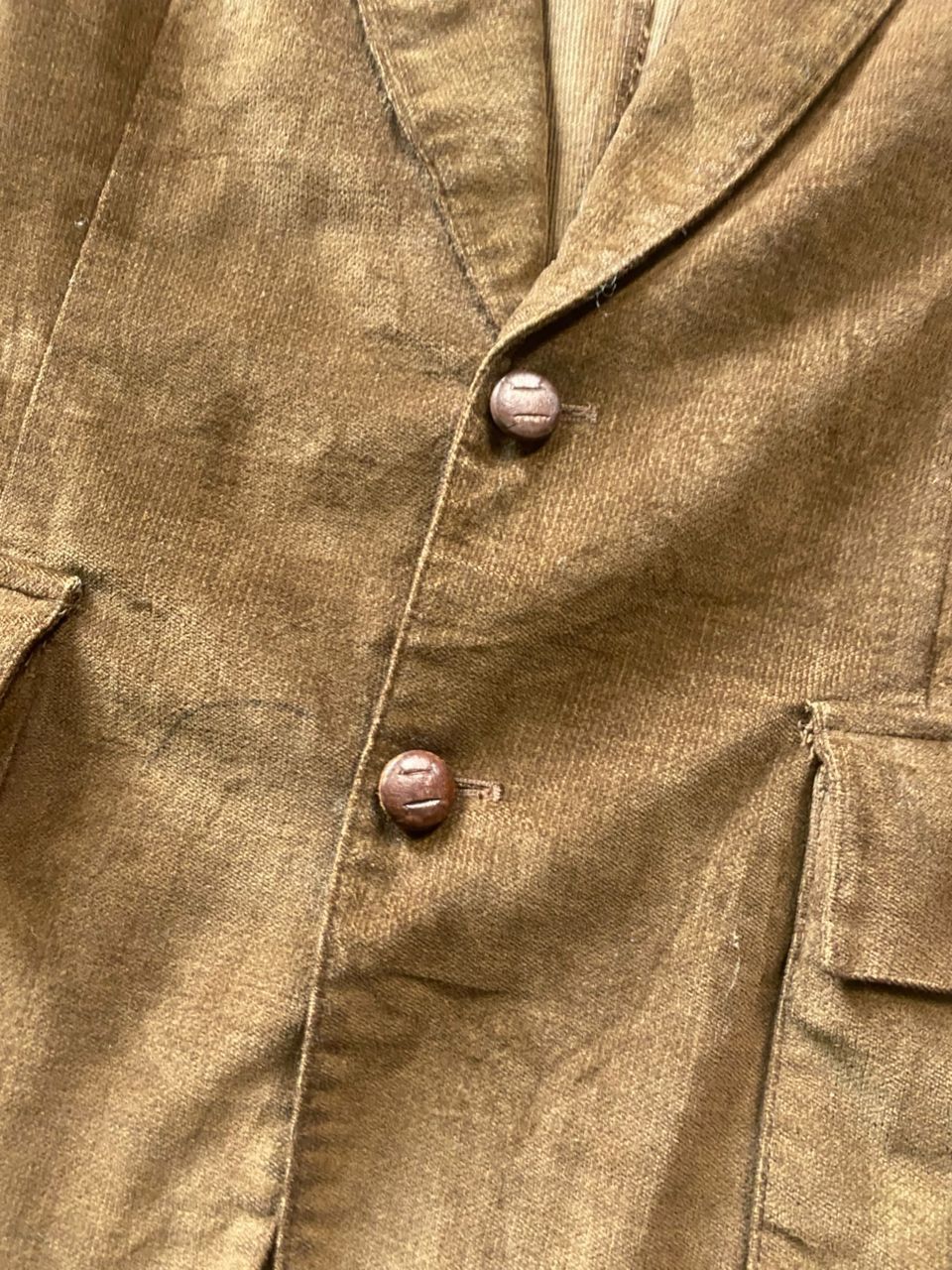 Lee × Vintage Vintage Separate-Lees By Lee Wood Button Brown Jacket Size US S / EU 44-46 / 1 - 3 Thumbnail