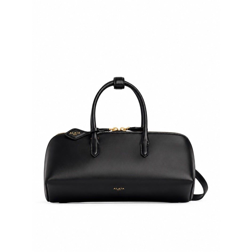 Alaïa Delta Small Black Top Handle Bag New, Women's