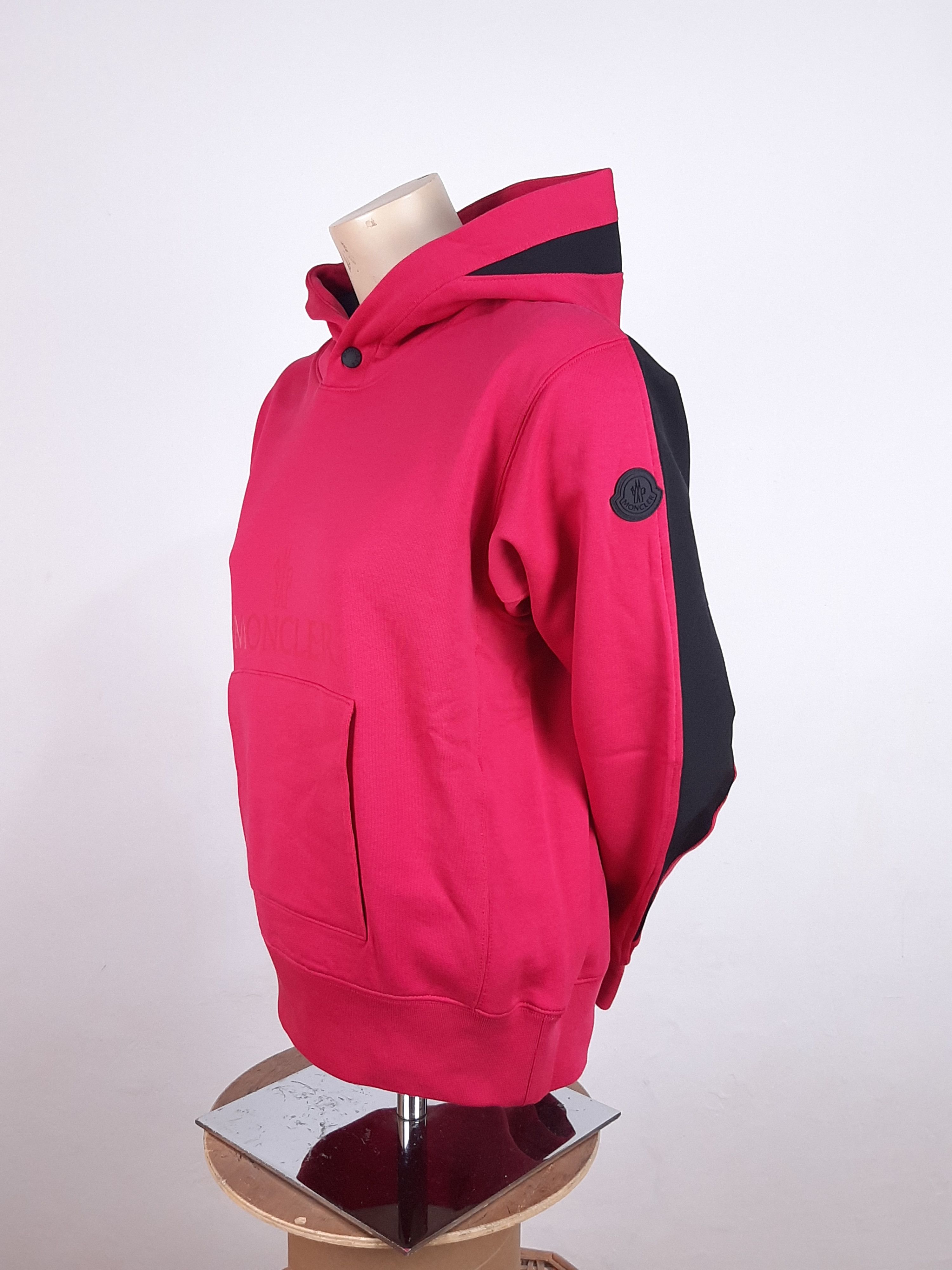 Moncler Moncler Hoodie Pink Black Women's Size S Size S / US 4 / IT 40 - 4 Thumbnail