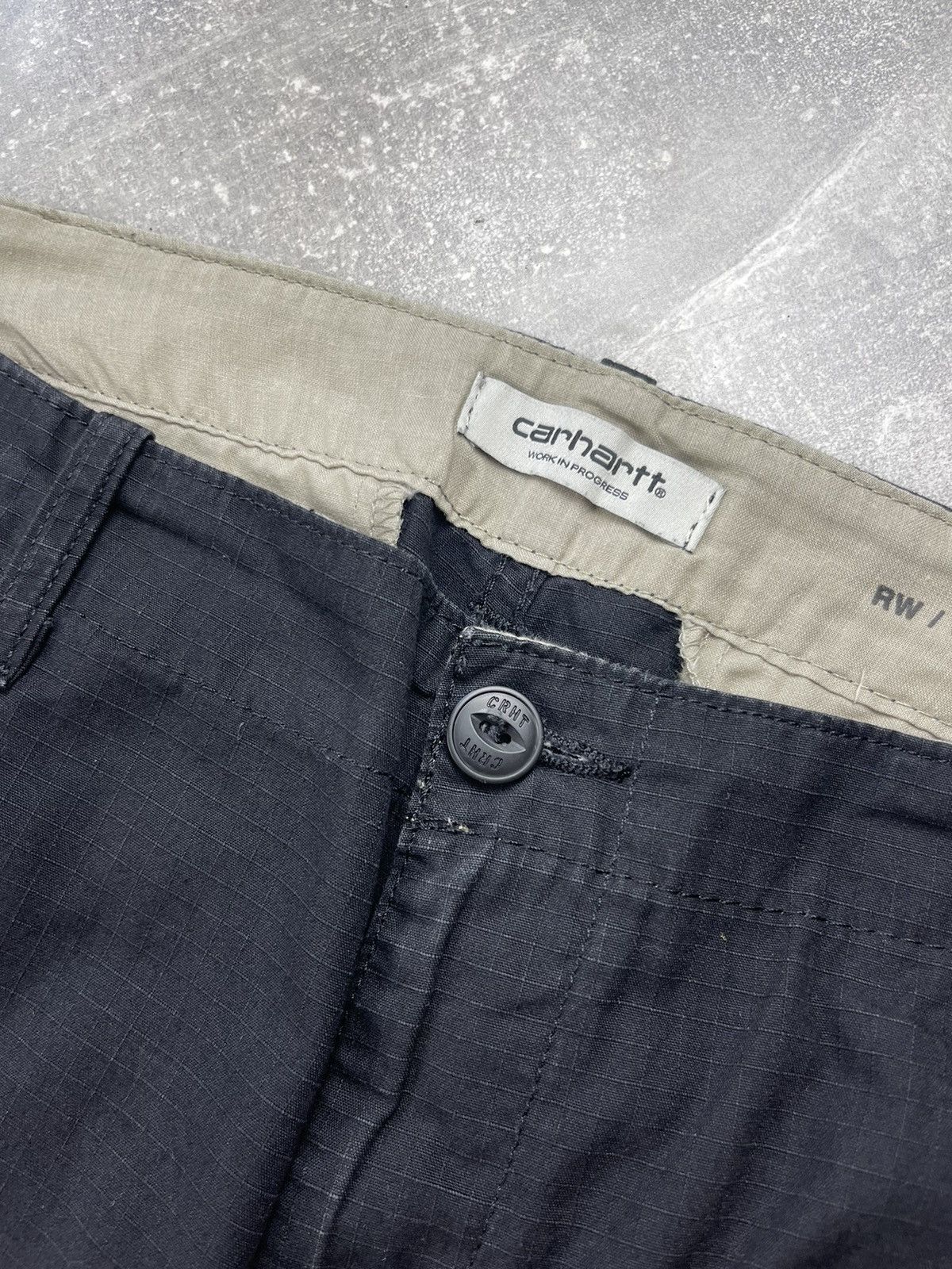 Carhartt × Vintage Carhartt WIP Cymbal Ripstop Tactical Cargo Workwear Pants Size US 30 / EU 46 - 10 Thumbnail