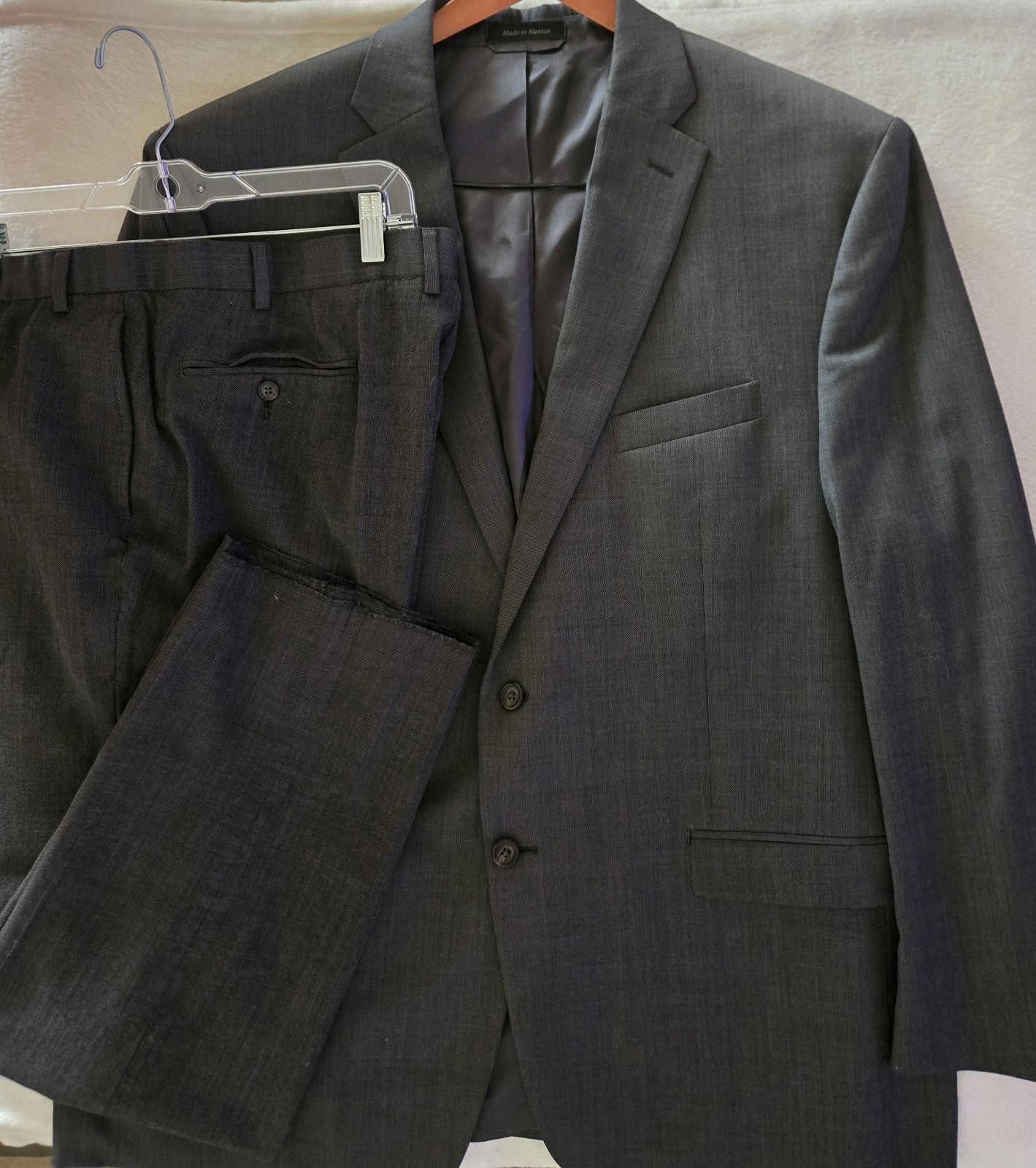 Polo Ralph Lauren Lauren Ralph Lauren Wool 2pc Suit 48L Jacket 40X30 Pants Size 48L - 1 Thumbnail