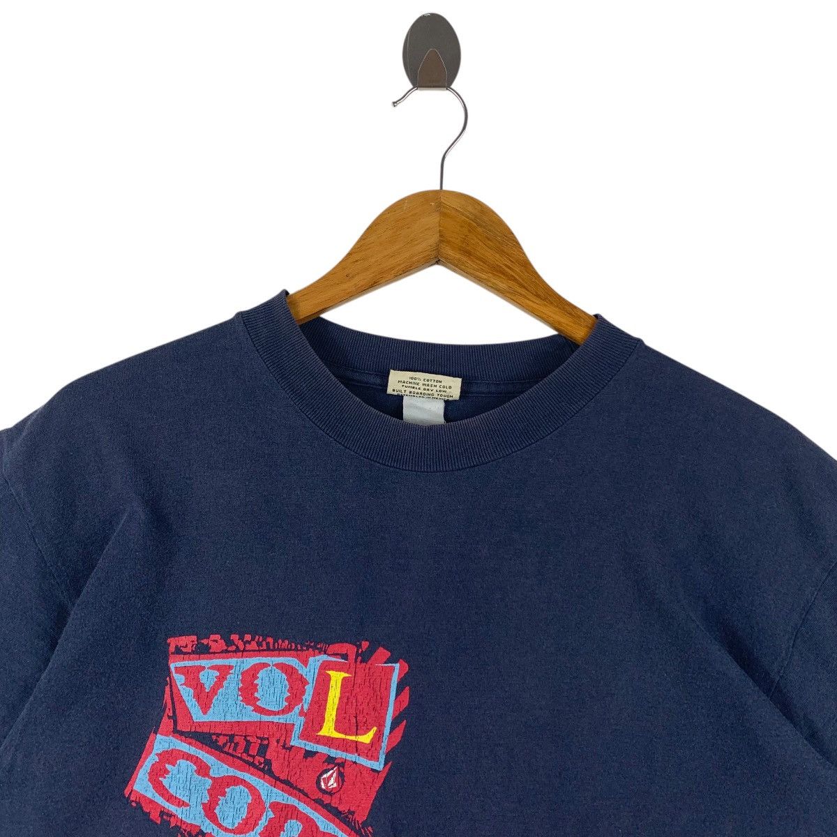 Volcom Vintage 90s VOLCOM skateboard logo design tee Size US M / EU 48-50 / 2 - 2 Thumbnail