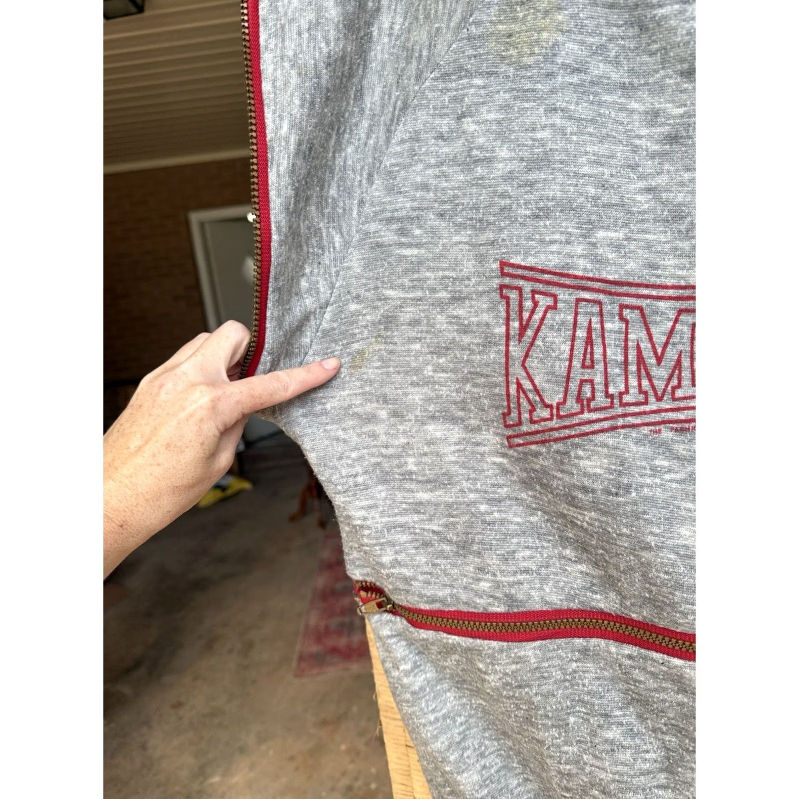 Vintage VINTAGE Cotler Sweatshirt Mens L Gray Pullover 1980s VTG Size US L / EU 52-54 / 3 - 3 Thumbnail