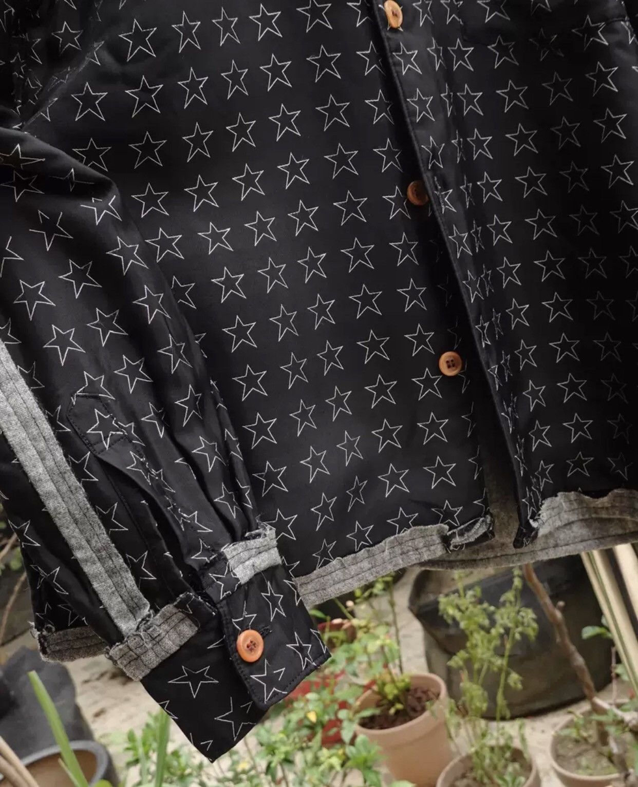 Comme des Garcons Wool two-piece shirt 2412-Nextarrow Size US S / EU 44-46 / 1 - 7 Thumbnail