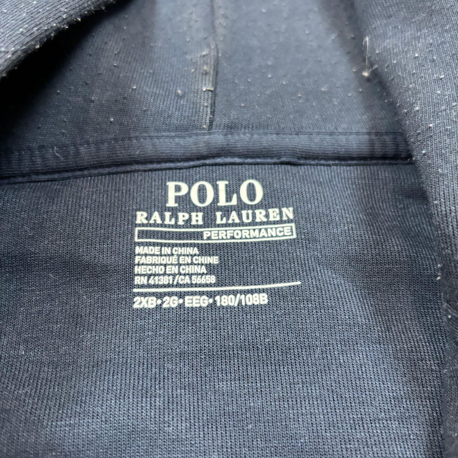 Polo Ralph Lauren Polo Ralph Lauren Performance Full Zip Hoodie Men's 2XB Size US XXL / EU 58 / 5 - 4 Thumbnail