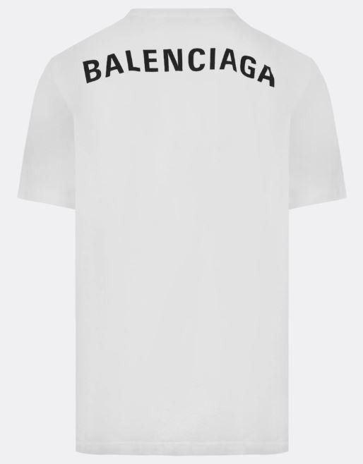 Balenciaga back logo shirt sale