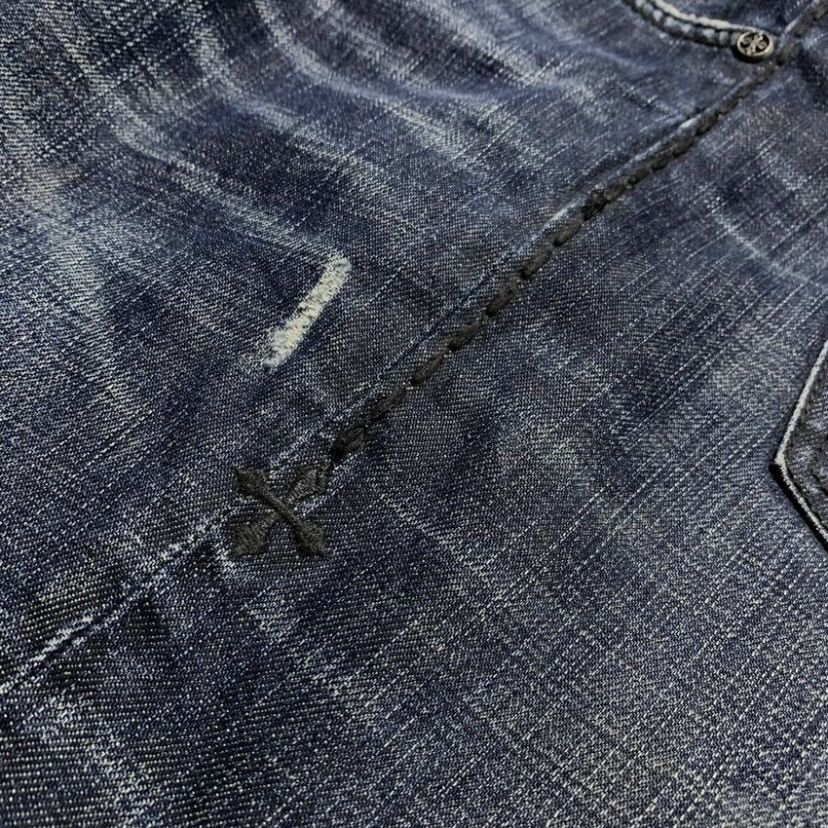 Japanese Brand 2000s Y2K AFFLICTION IFSIX LGB STYLE Size US 38 / EU 54 - 18 Thumbnail