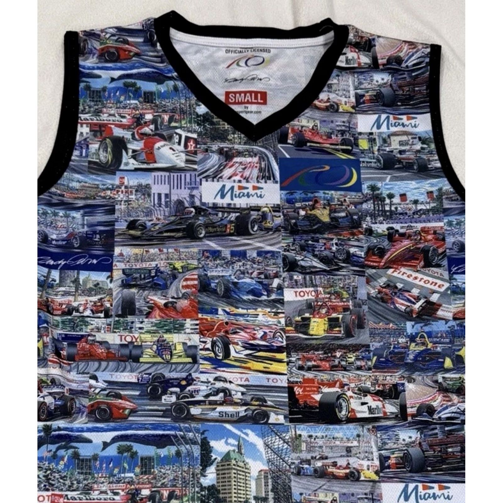 Vintage Lowsportgear White Tank Top S V-Neck Graphic Low Sport Gear Read Size US S / EU 44-46 / 1 - 2 Thumbnail