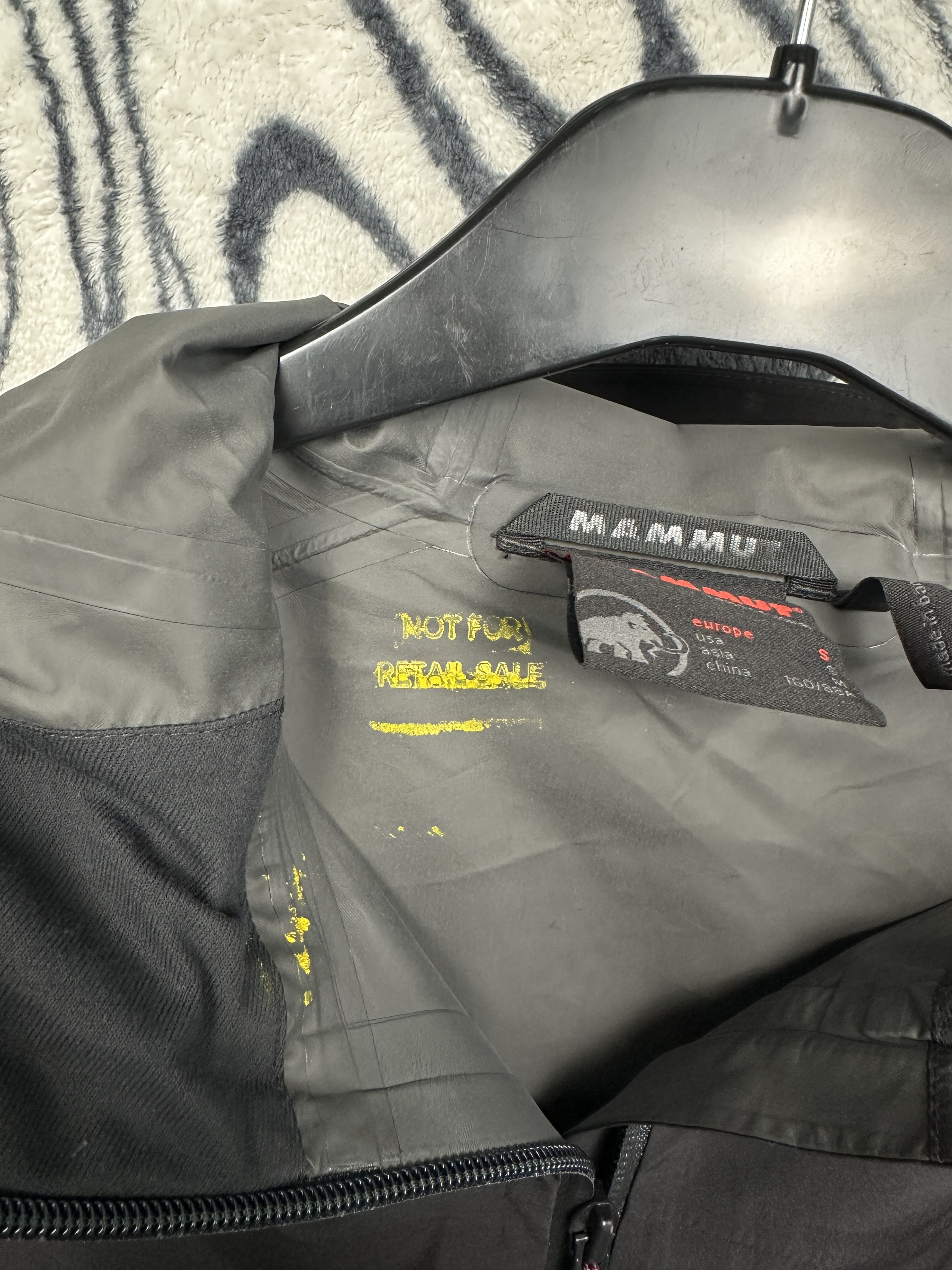 Mammut Mammut Gore-tex Paclite Wenaha Womens Black Jacket Size S / US 4 / IT 40 - 6 Thumbnail