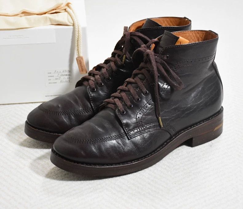 靴 visvim NELSON PLAIN TOE BOOTS-FOLK HORSE Visvim Visvim Nelson Plain Toe Boots Folk（Horse） | Grailed