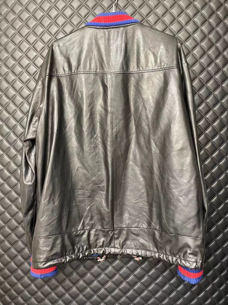 Gucci GucciBlack leather jacket 2503-Nextarrow Size US S / EU 44-46 / 1 - 2 Thumbnail