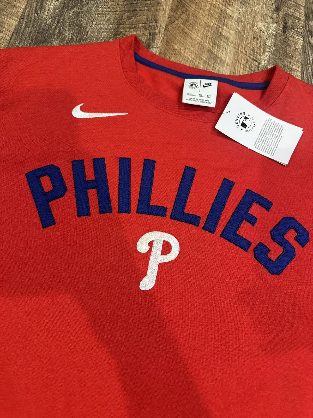 Nike Nike Philadelphia Phillies Red Crewneck Sweatshirt MLB XXL Size US XXL / EU 58 / 5 - 3 Thumbnail