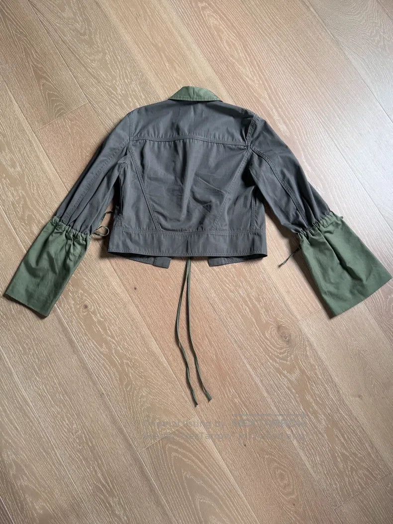 Loewe Loewe Short windbreaker coat Size XXS / US 00 / IT 34 - 2 Thumbnail