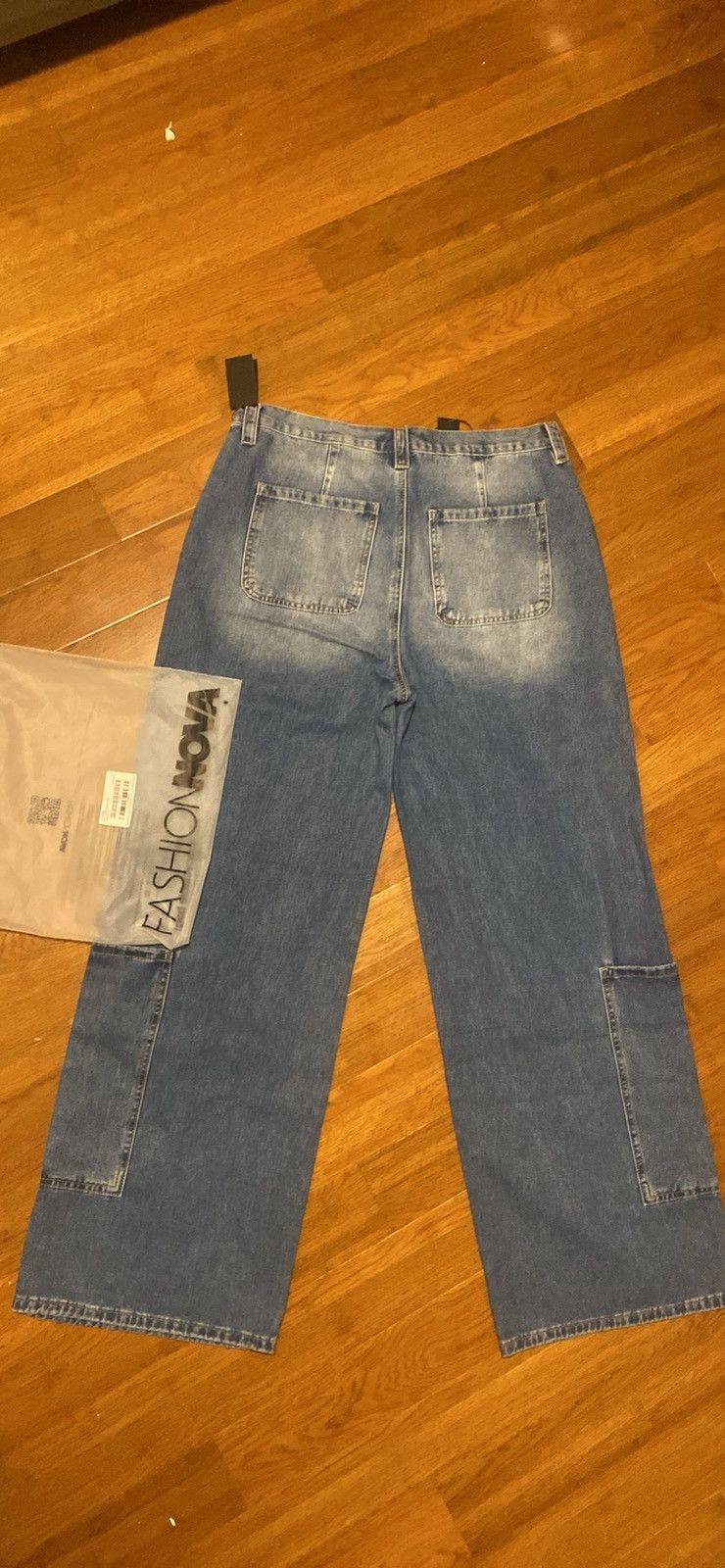 Fashion Nova Brand new Denim jeans (Female) Size 32" / US 10 / IT 46 - 3 Thumbnail