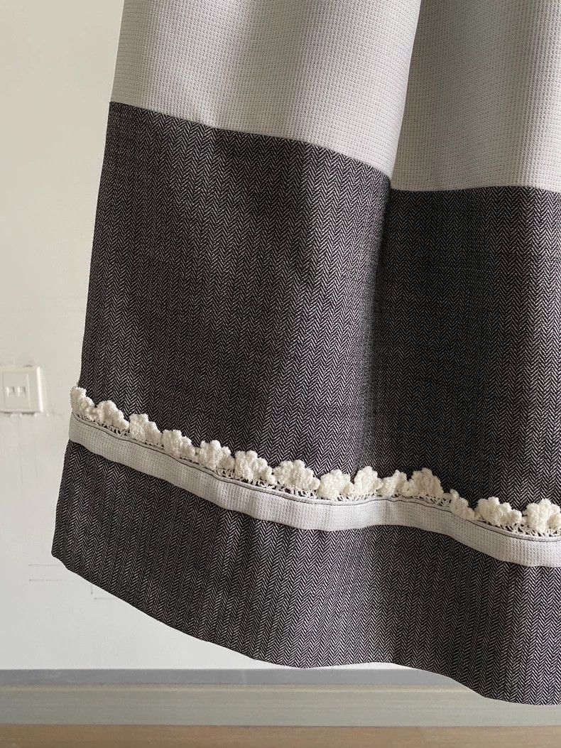 Comme des Garcons Comme Des Garcons size 均码 Patchwork lace-embellished wool- Size 24" / US 00 / IT 34 - 7 Thumbnail