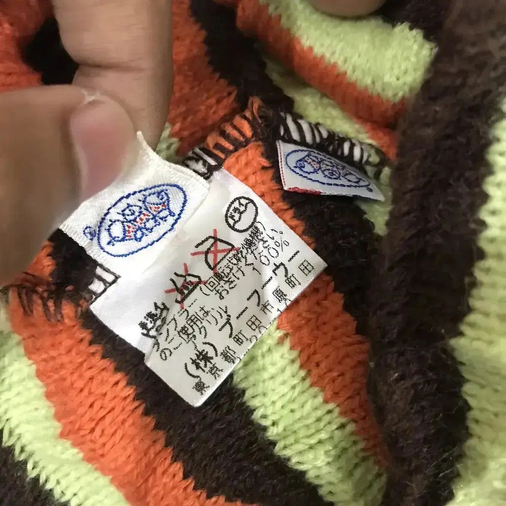 Japanese Brand Japanese Brand Stripe Design Beanie Hat Size ONE SIZE - 7 Thumbnail