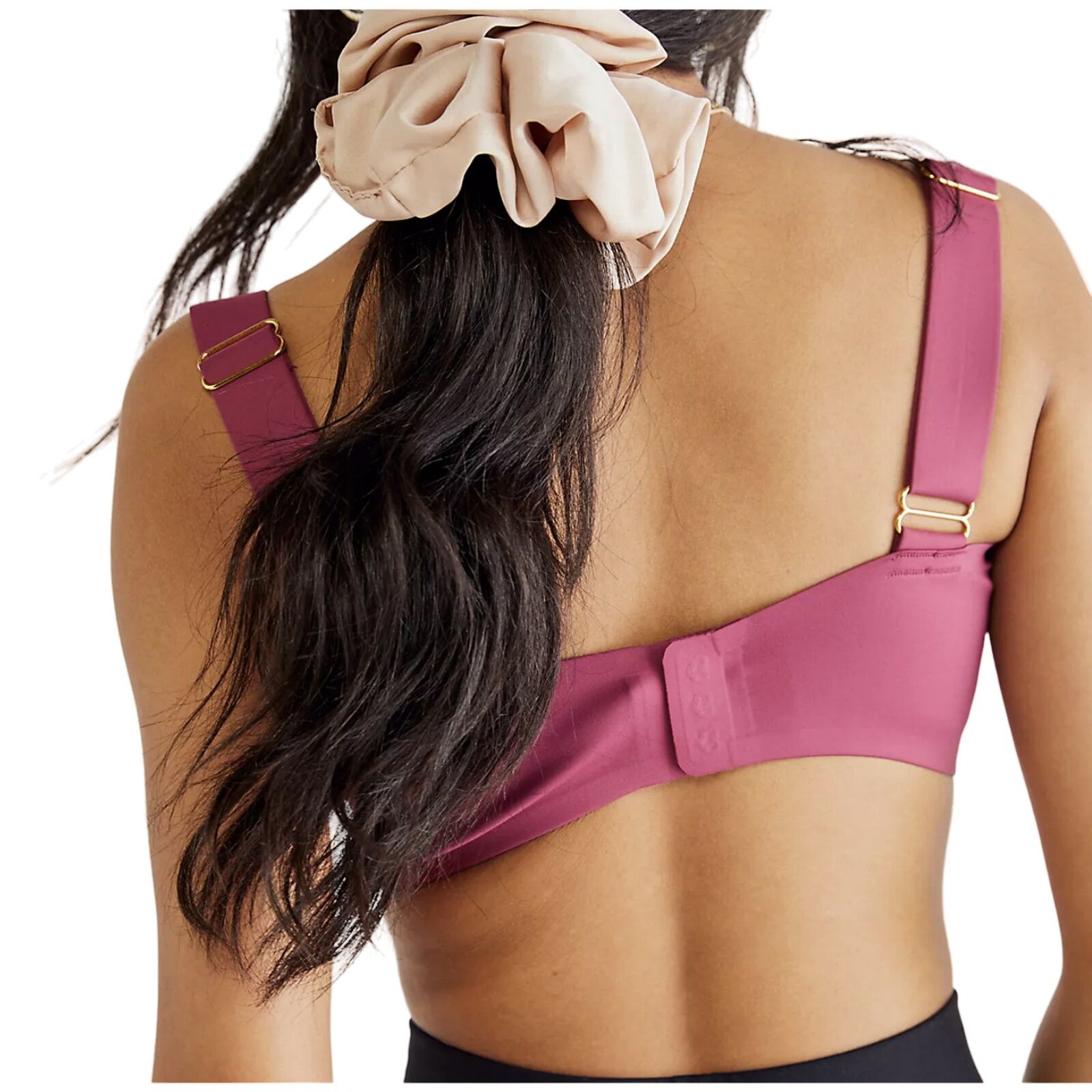 Free People Free People Naomi Longline Bra - Dried Rose XS $48 Size ONE SIZE - 5 Thumbnail