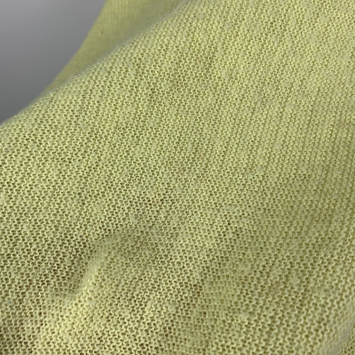 Lacoste Vintage Izod Lacoste Orlon Acrylic Sweater Size M Yellow Top Size US M / EU 48-50 / 2 - 10 Thumbnail