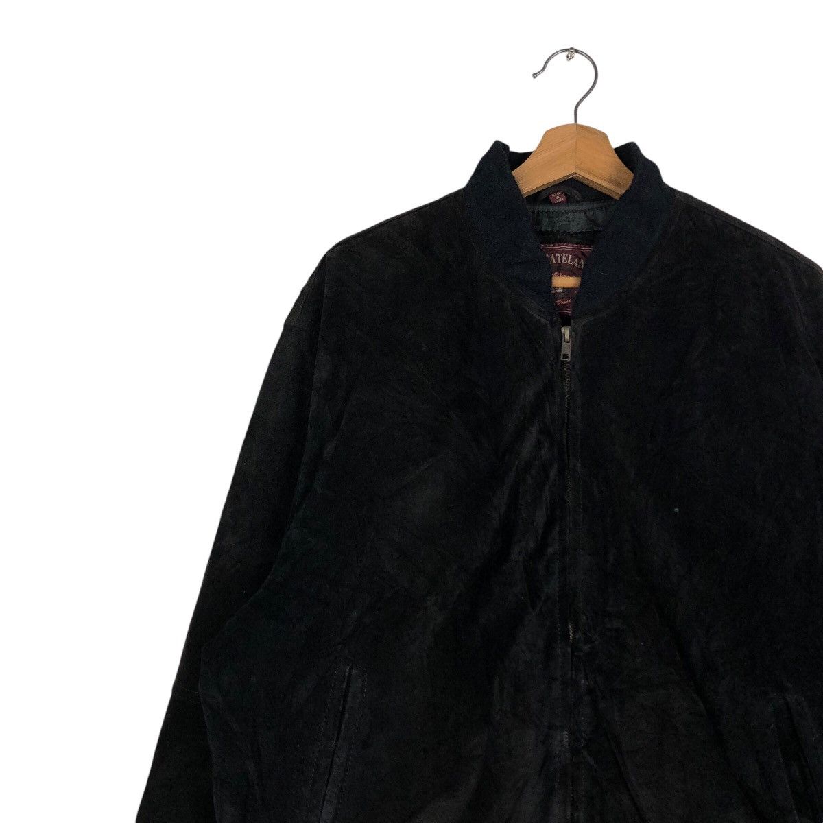 Japanese Brand 📌Vintage Pigskin Leather Jacket All Stateland Issey Miyake Size US L / EU 52-54 / 3 - 8 Thumbnail