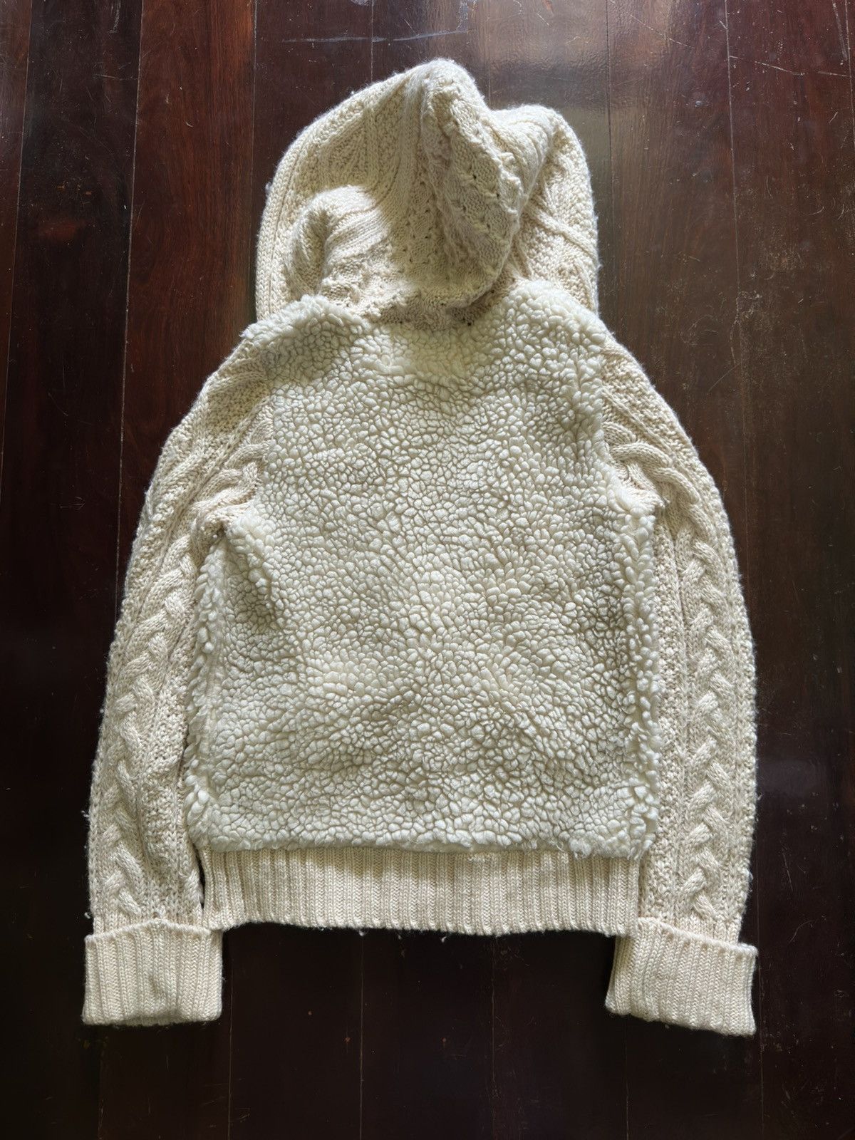 Hysteric Glamour 1980s Ozone Community Scarf Knitted Hoodie Size S / US 4 / IT 40 - 4 Thumbnail