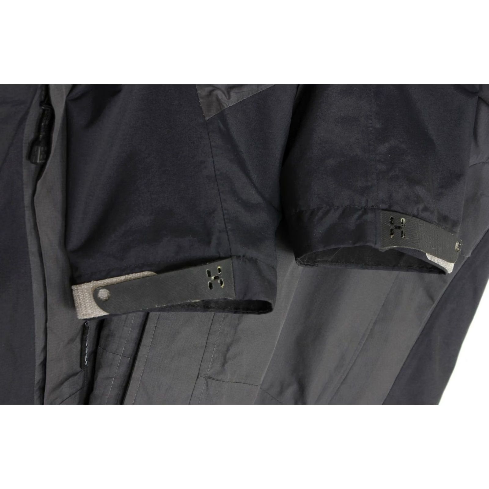 Vintage HAGLOFS PROOF Hooded Outdoor Water Resist Jacket Women EU 40 MJ1789 Grey, Jacket, Women, EU40, Outdoor, Hooded, Water Resist, Haglöfs, 40, Grey Size S / US 4 / IT 40 - 7 Thumbnail
