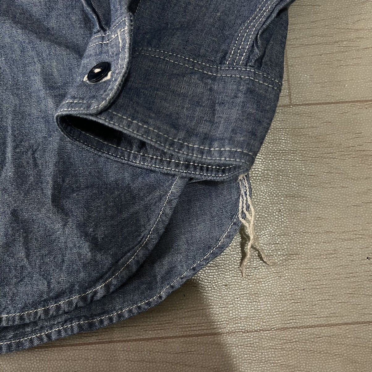 Lafayette 148 Lafayette Union Made classic chambray shirt 🔵 Size US L / EU 52-54 / 3 - 6 Thumbnail
