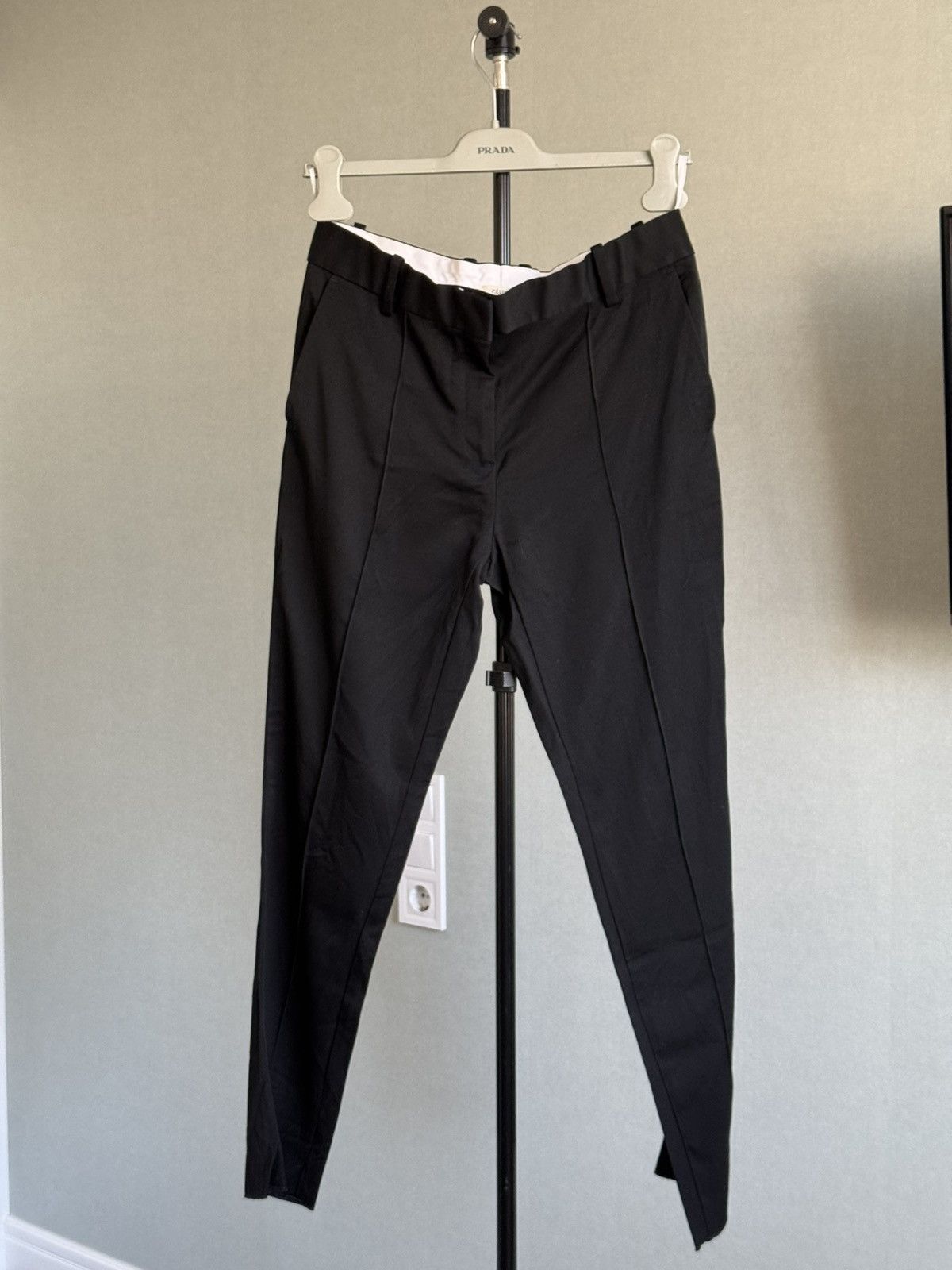 Celine Celine wool trousers size 38 Size 26" / US 2 / IT 38 - 1 Thumbnail