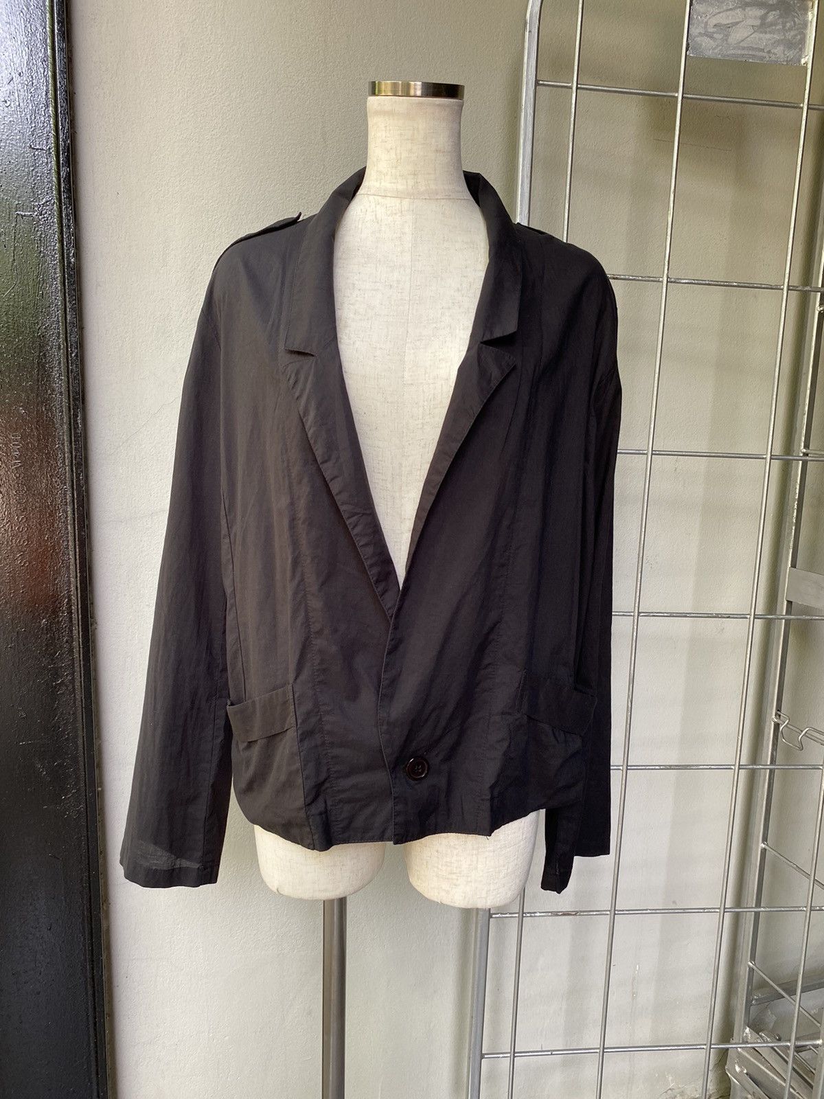 Designer × Japanese Brand And A. black jacket Size ONE SIZE - 2 Thumbnail