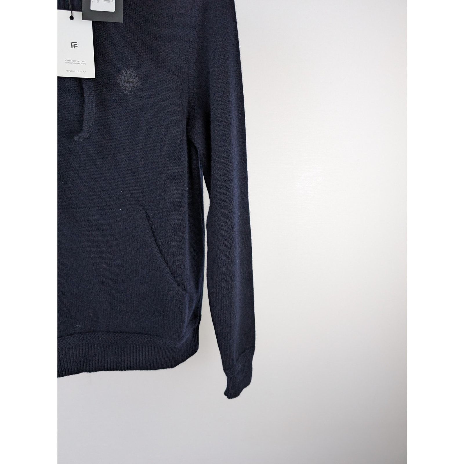 Bally o1rshd1 CC20 Hoodie with Logo Embroidery in Navy Size US M / EU 48-50 / 2 - 4 Thumbnail