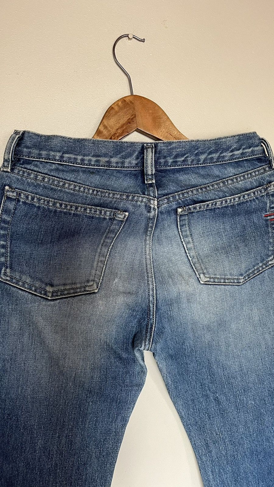 Diesel × Vintage Flared Jeans Size 27" / US 4 / IT 40 - 5 Thumbnail