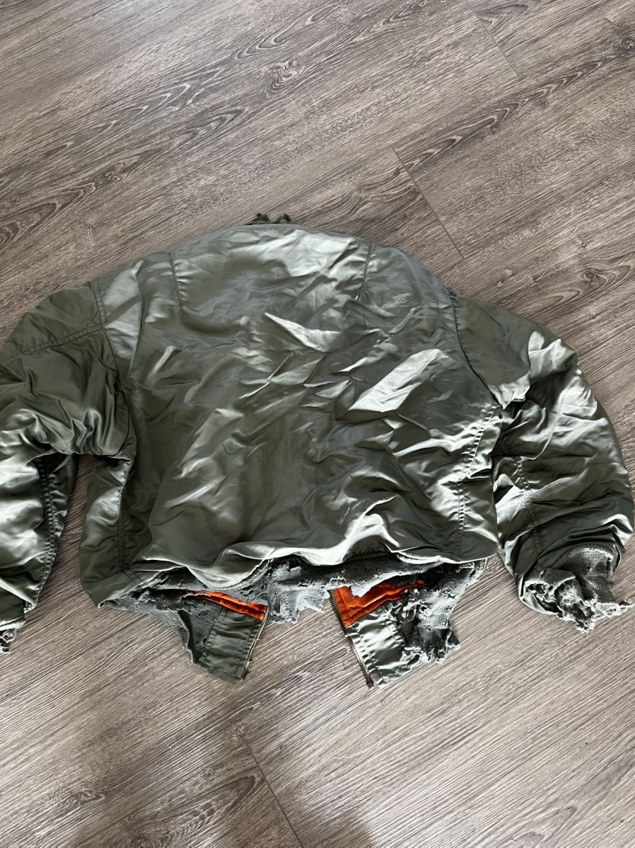 Vintage Vintage Green Bomber Size US S / EU 44-46 / 1 - 3 Thumbnail