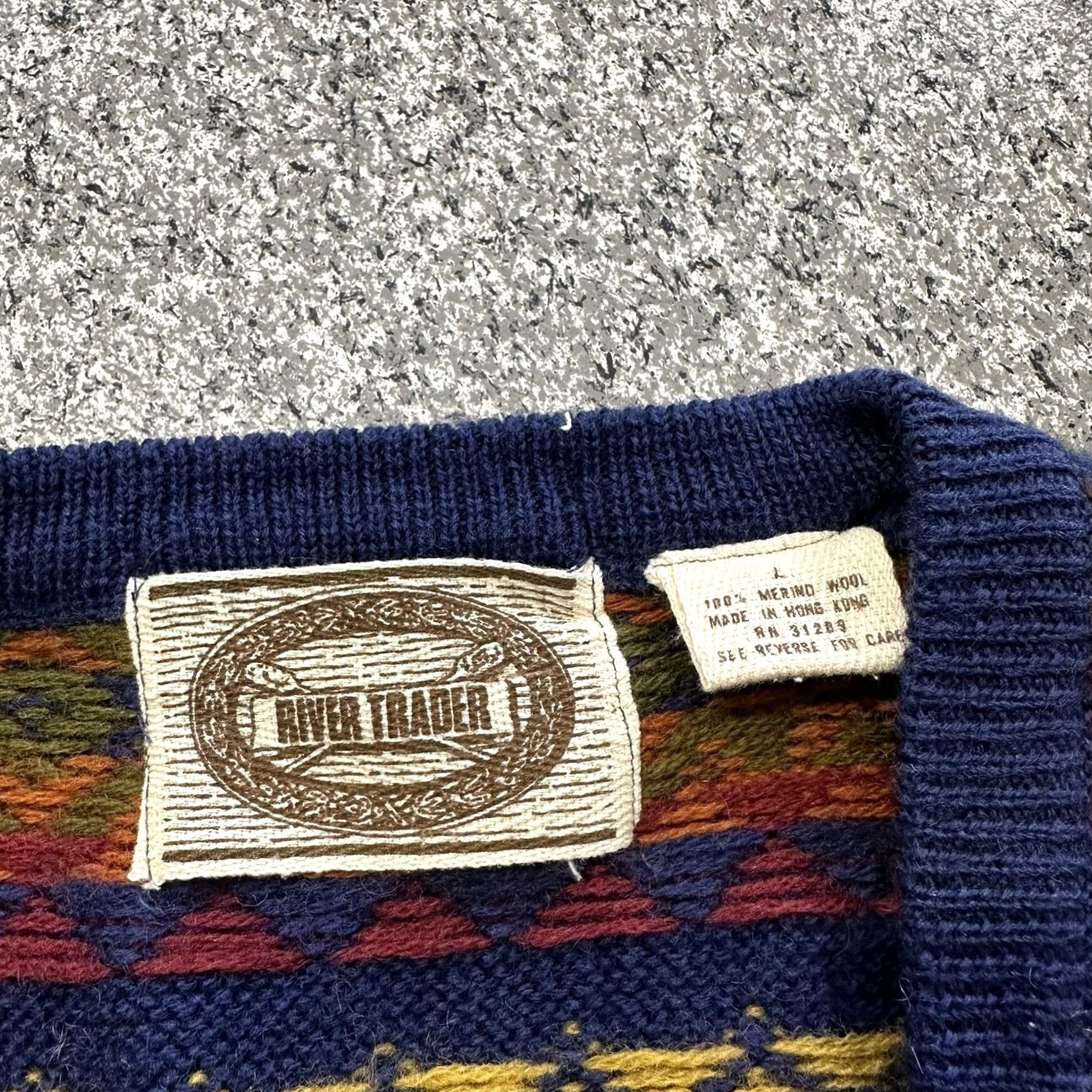 Vintage VINTAGE River Trader Merino Wool Sweater Vest Womens L Southwest Aztec Button Up Vest Size L / US 10 / IT 46 - 3 Thumbnail