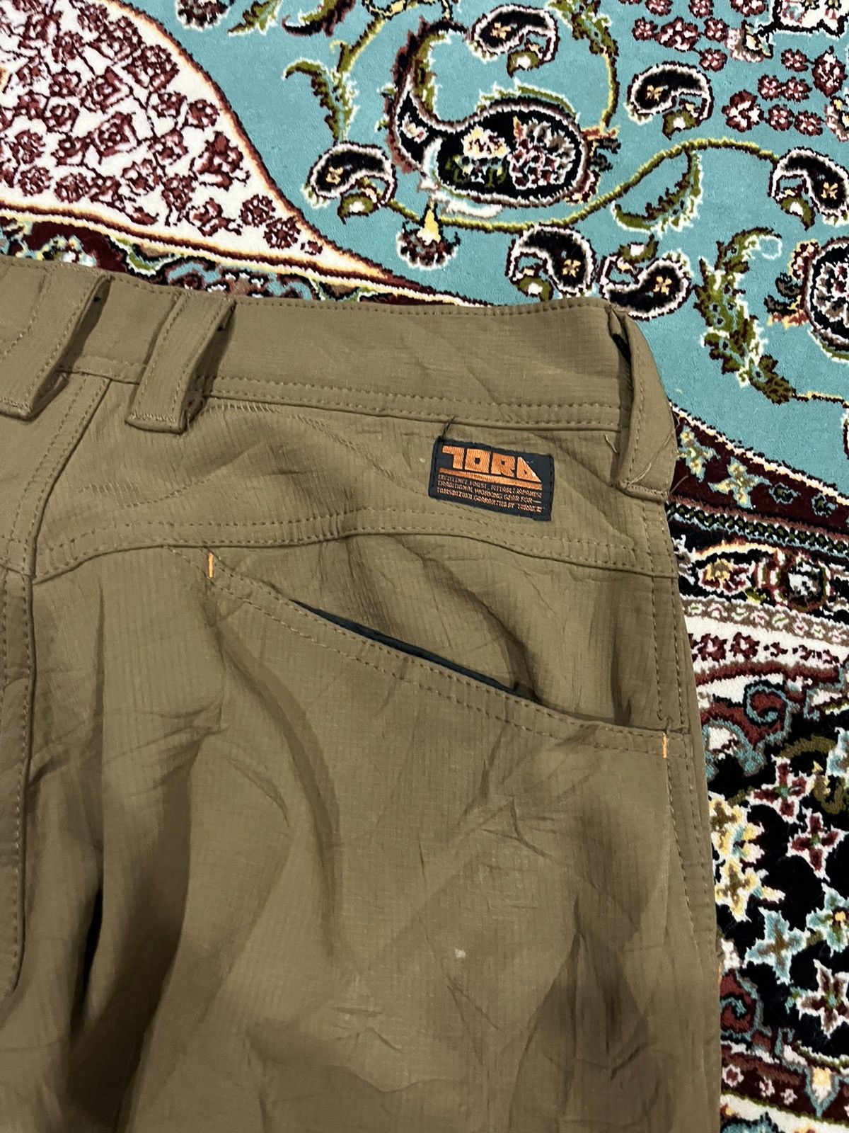 If Six Was Nine 💥💥JAPANESE BRAND Tameno Otoko No PAINTED Workwear Size US 29 - 9 Thumbnail