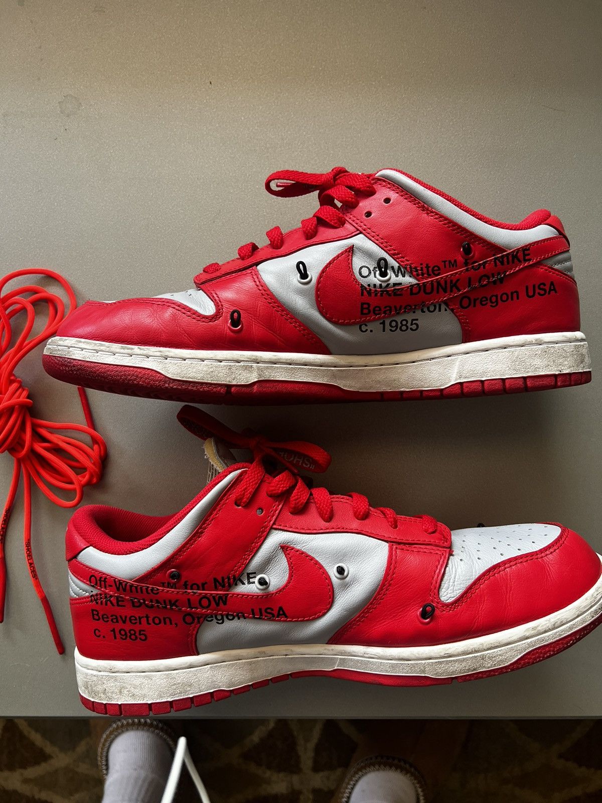 Nike × Off-White Nike Off-White UNLV Dunk Size US 12 / EU 45 - 2 Thumbnail